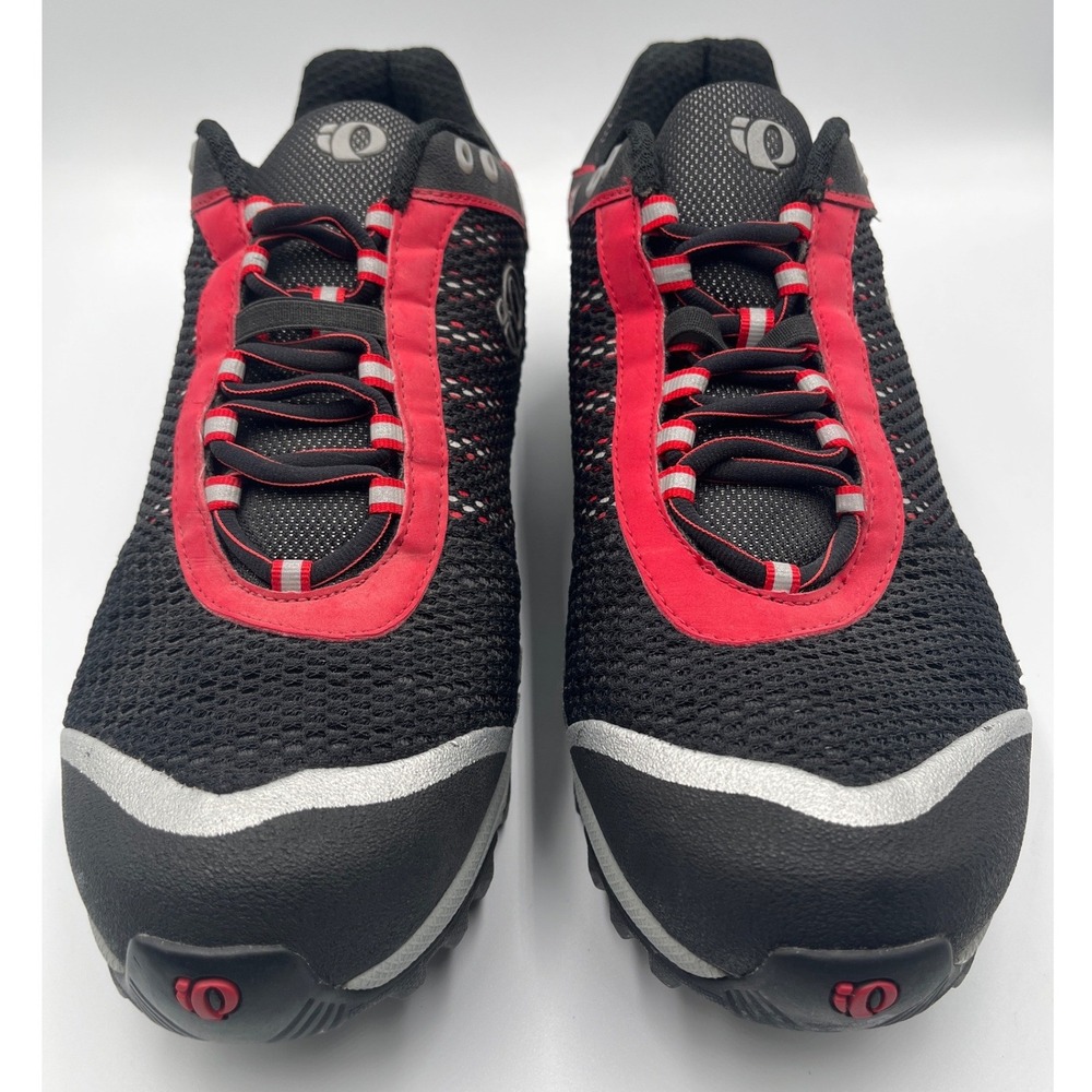 Pearl Izumi X-Alp Seek Mens 11.5 EU 46 MTB Cycling Shoes Black Red SPD 5729 - Picture 5 of 12